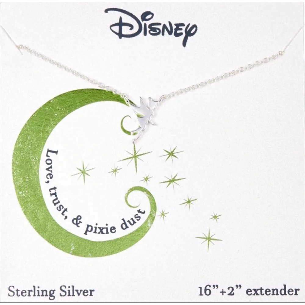 Sterling Silver Tinker Bell Necklace
